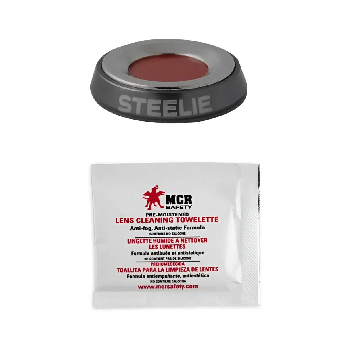 Contains 1 magnetic phone socket and 1 cleaning pad