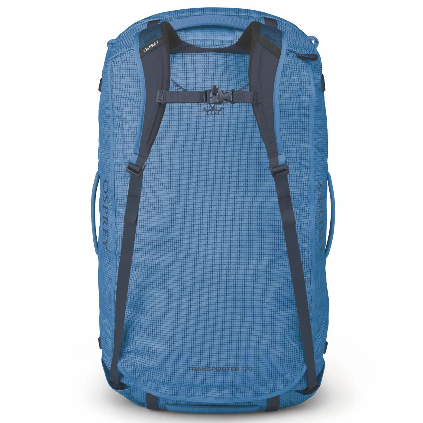 Osprey Transporter 120L Duffel Bag with Backpack Straps - Blue Flame