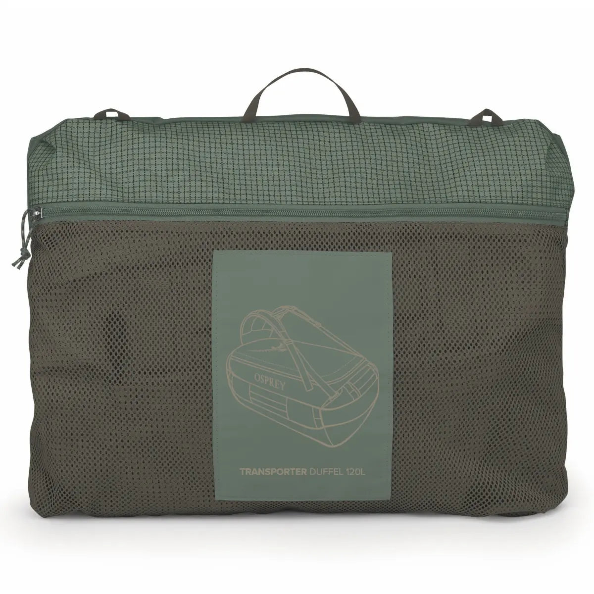 Osprey Transporter 120L Duffel Bag with Backpack Straps - Pine Leaf