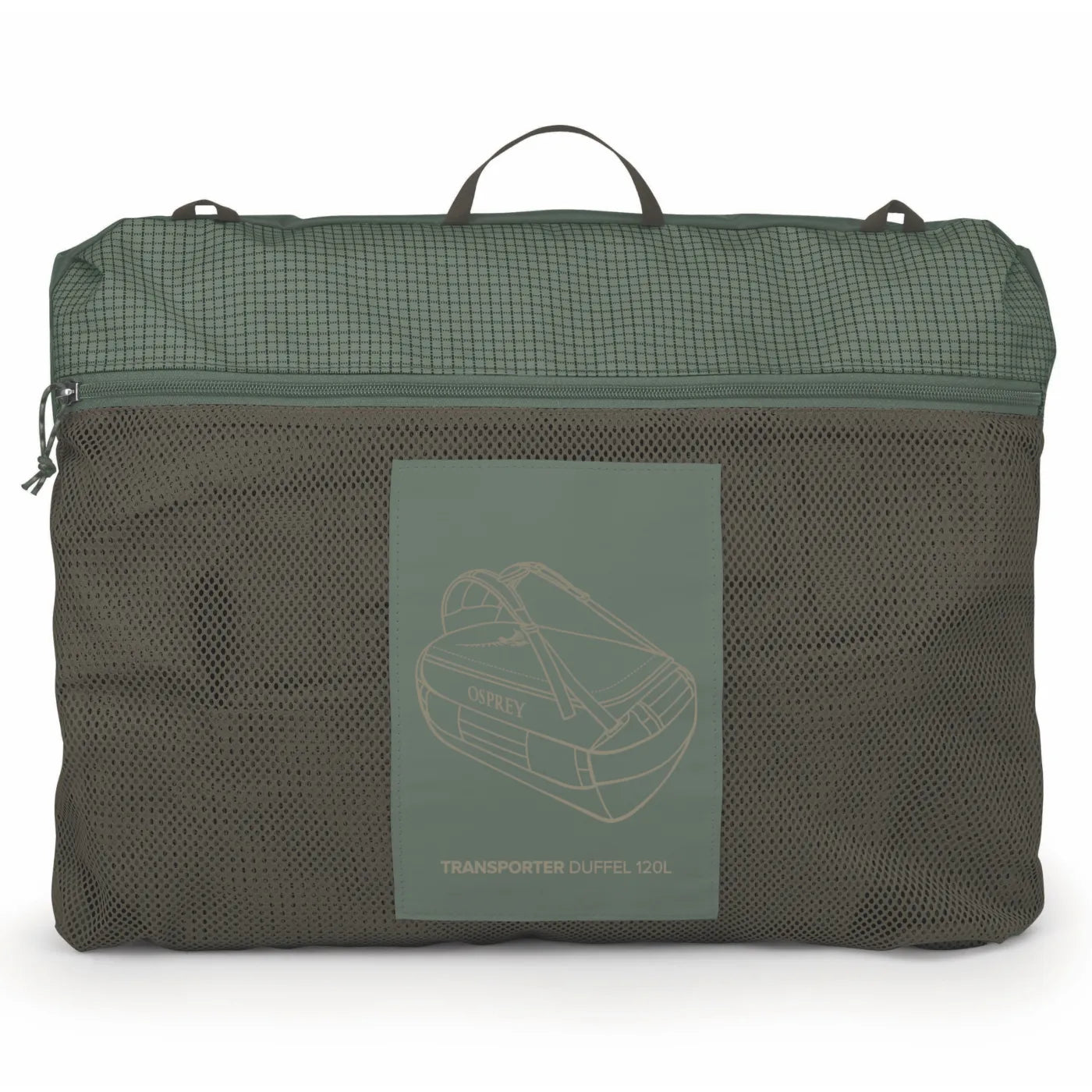 Osprey Transporter 120L Duffel Bag with Backpack Straps - Pine Leaf