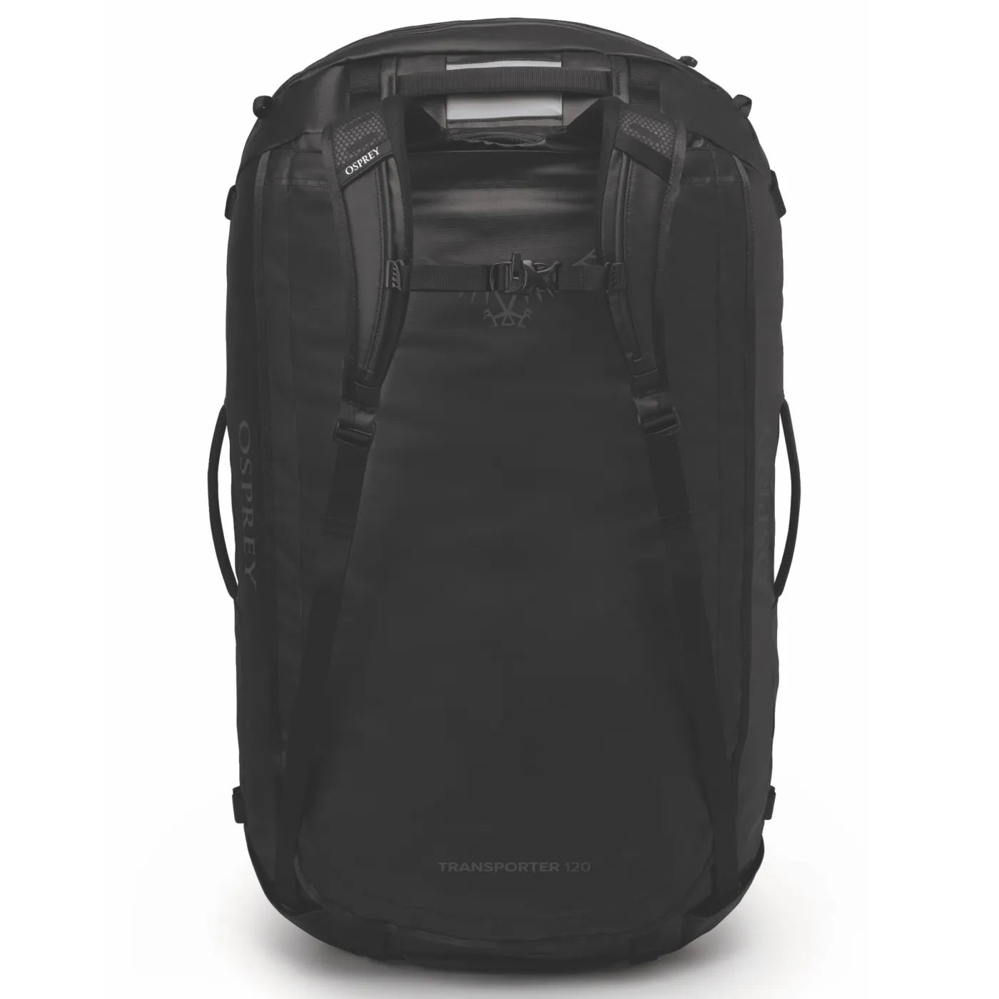 Osprey Transporter 120L Duffel Bag with Backpack Straps - Raven Black