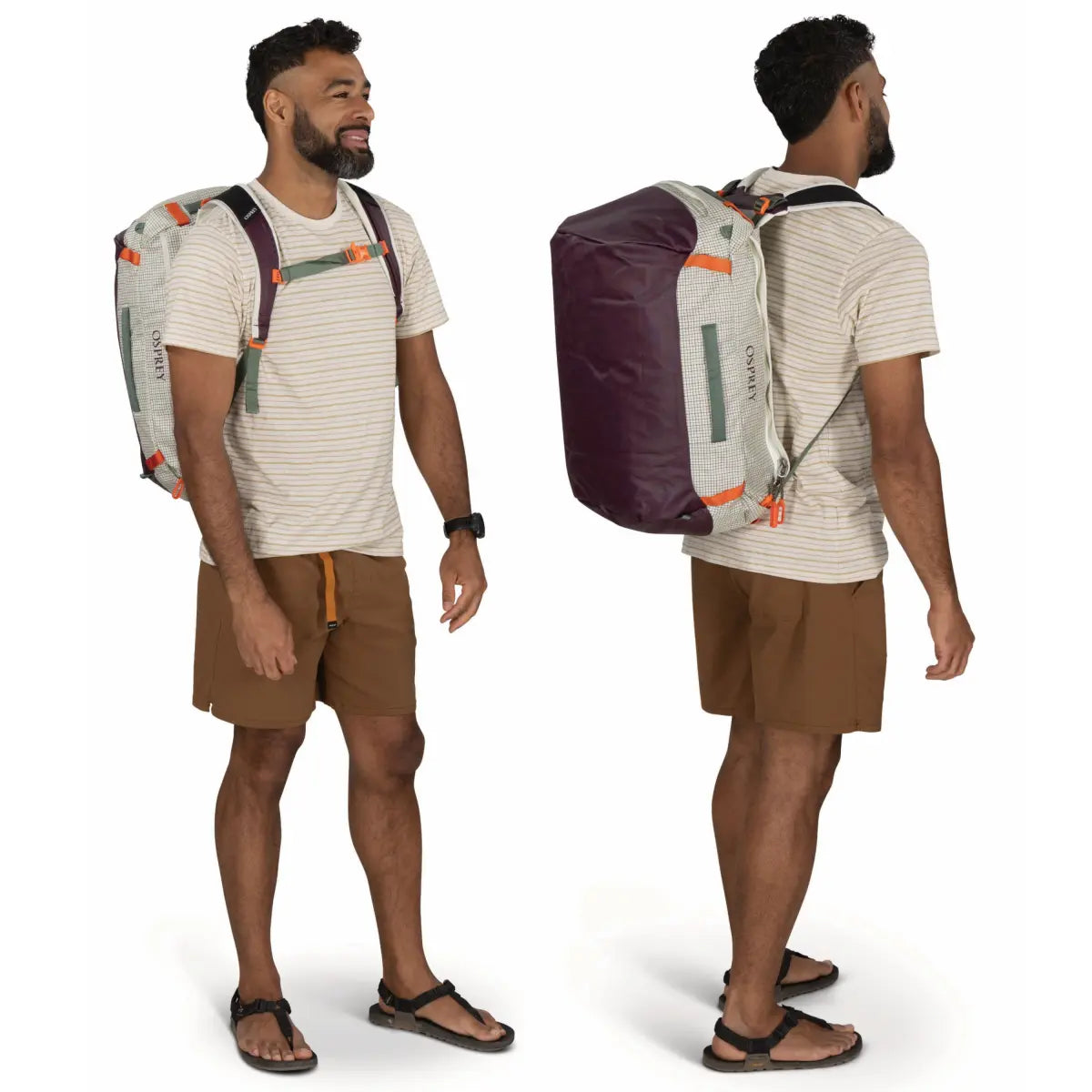 Osprey Transporter 40L Duffel Bag - Mystery White