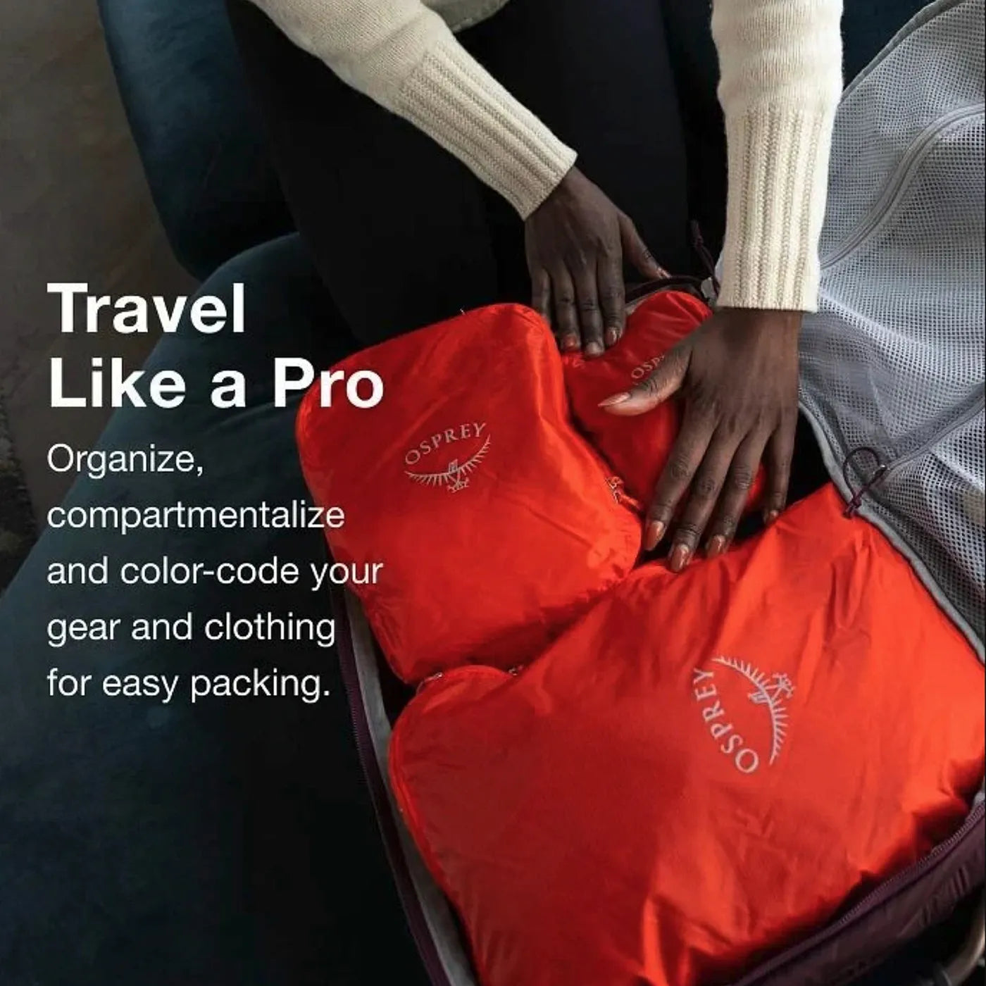 Osprey Ultralight Packing Cube (Large) - Mars Orange