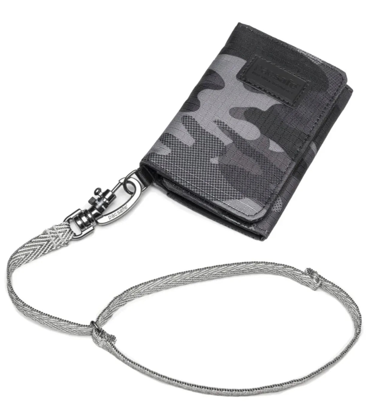 Pacsafe Cut Resistant Wallet Strap - Grey