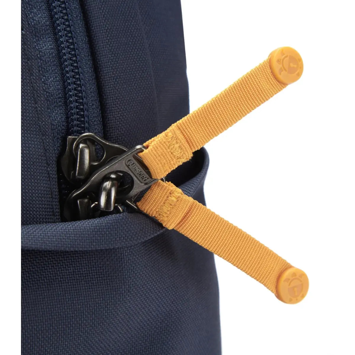 Zippers can be clipped to protect against luggage tampering