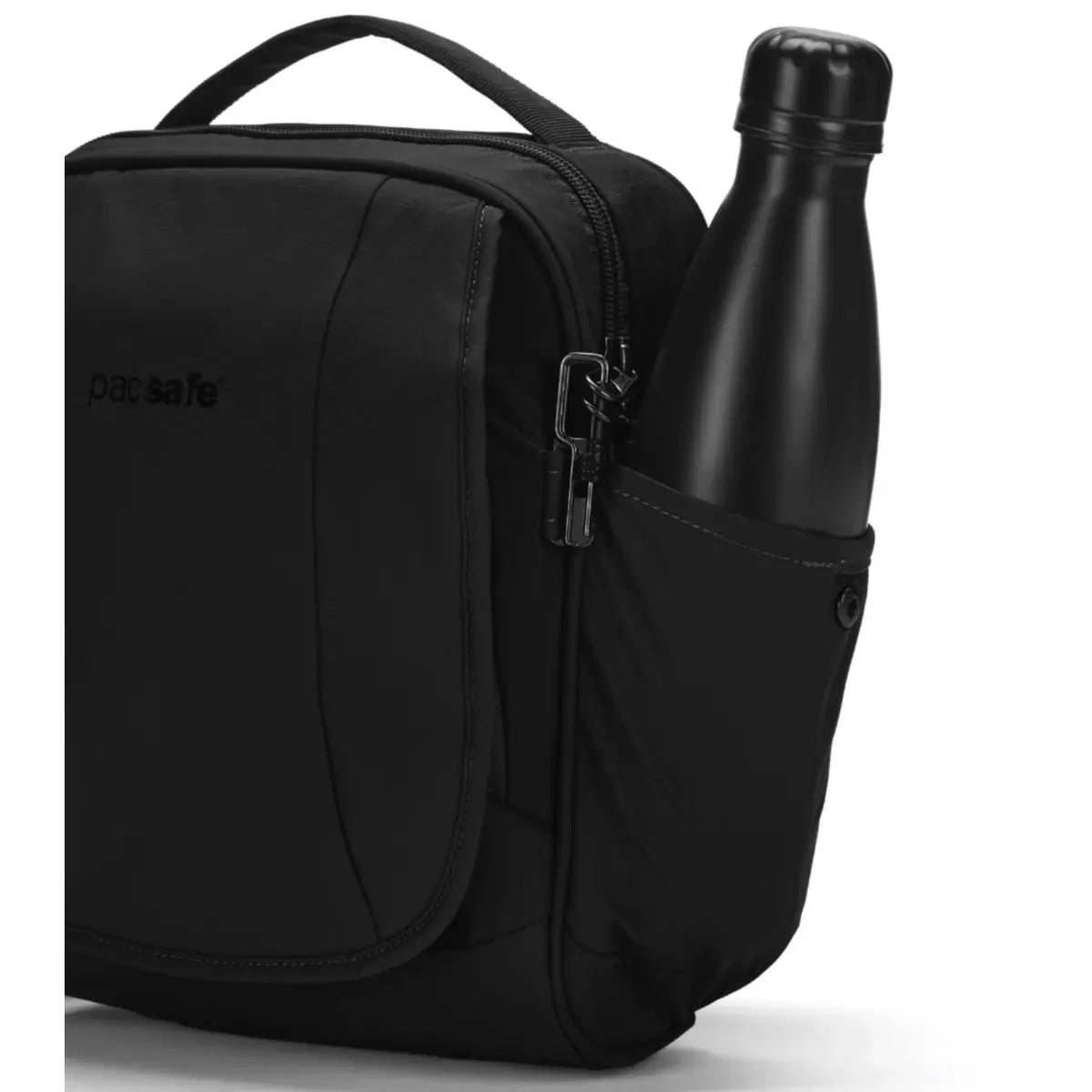 Pocket for a reusable water bottle