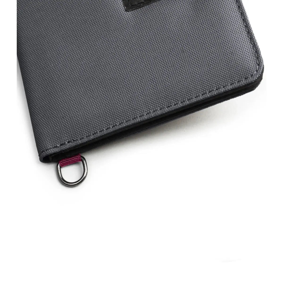 Attachment point for cut-resistant wallet strap (sold separately)