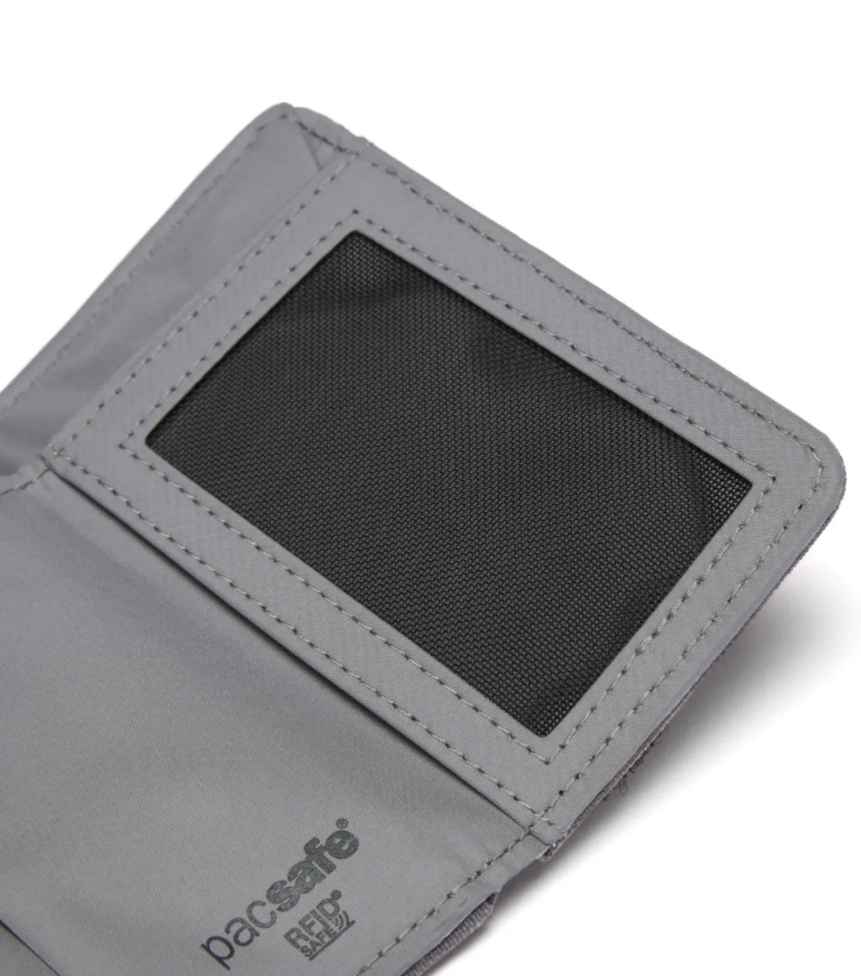 Pacsafe RFIDsafe Trifold Wallet - Stone