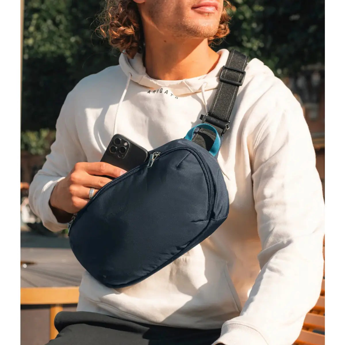 Pacsafe V Urban Anti-Theft Sling Pack - Ocean