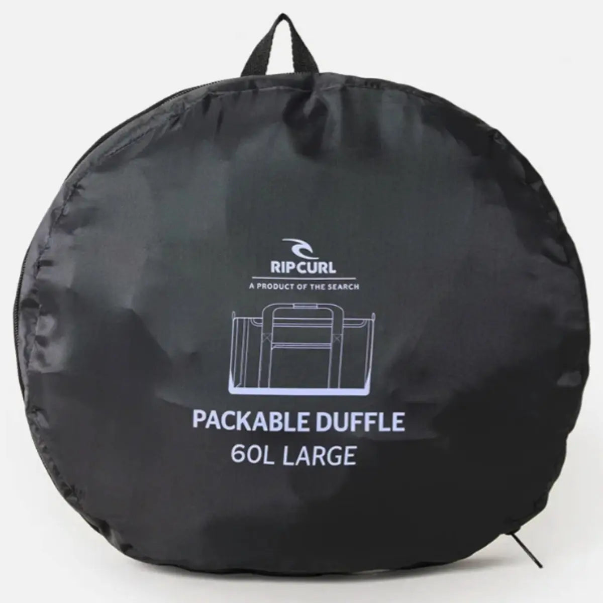 Rip Curl 60L Large Packable Duffle Bag - Floral Print (Dark Chocolate)