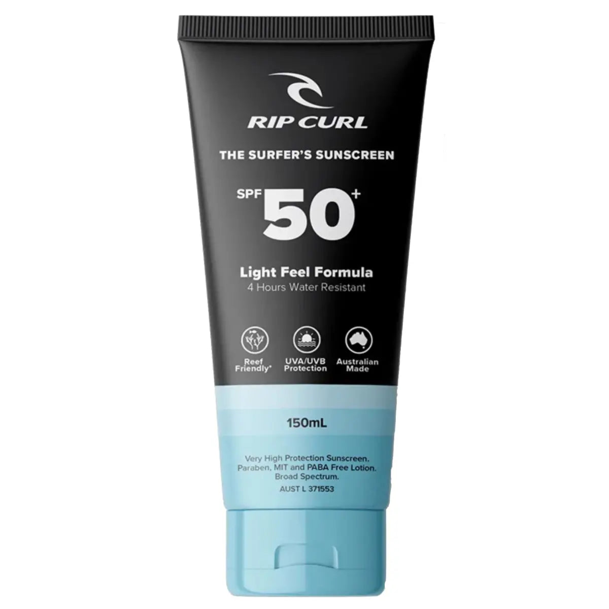 Ripcurl SPF 50+ Light Feel Sunscreen - 150 ml