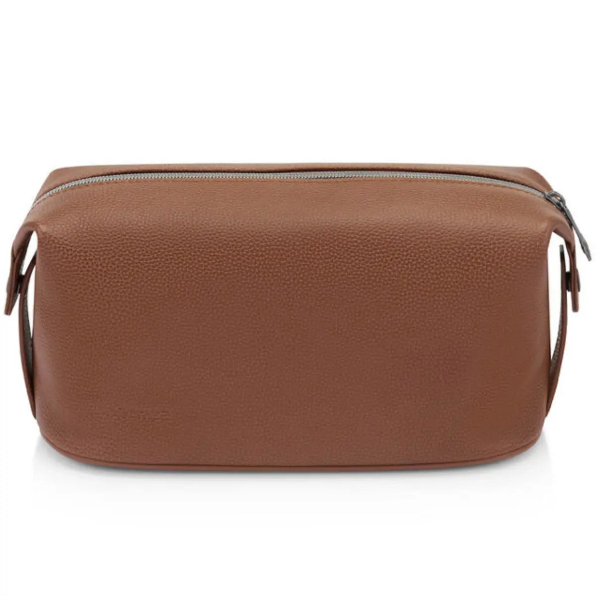 Samsonite Classic Leather Wash Bag - Cognac