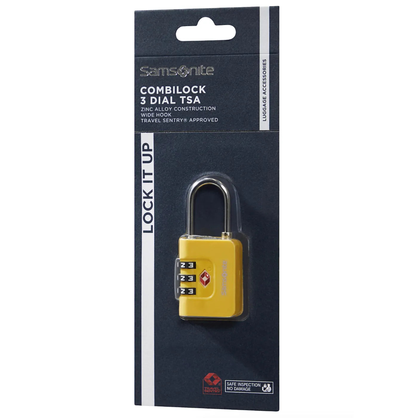 Samsonite CombiLock 3 Dial TSA - Yellow
