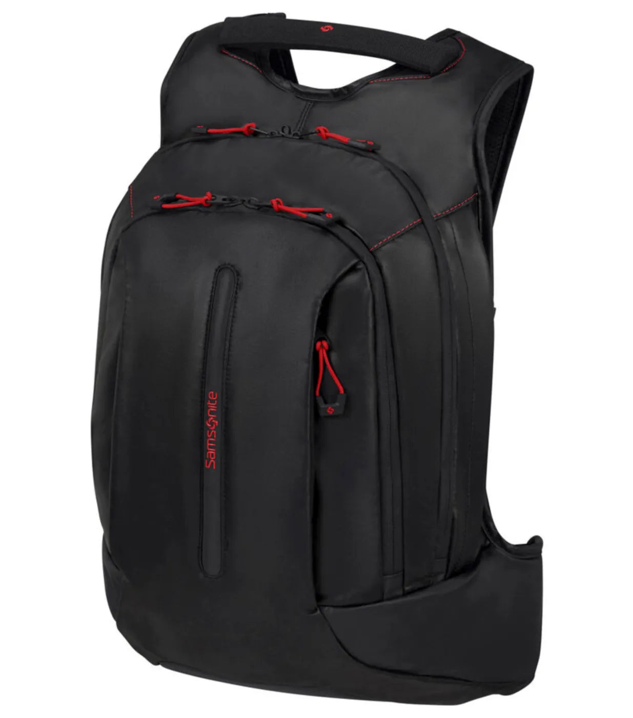 Zipped exterior front and side pocket
