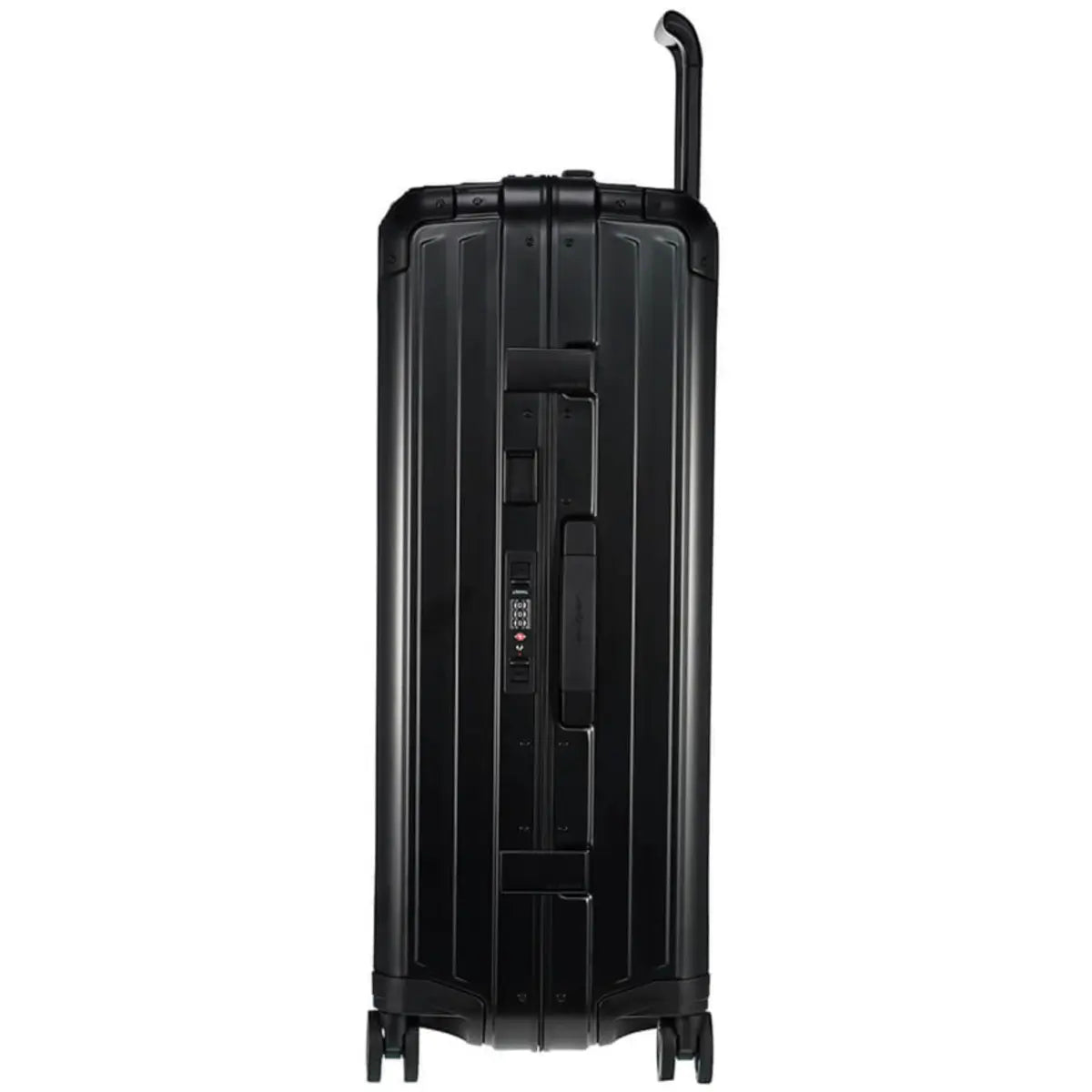 Samsonite Lite-Box ALU Anodised Aluminium 76 cm 4 Wheel Spinner - Black
