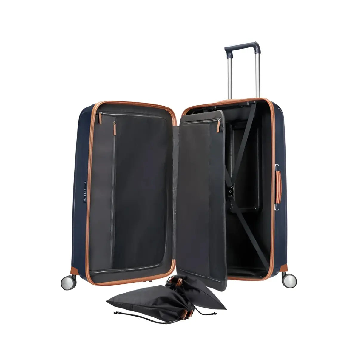 Divider pad for easy and organised packing in the top compartment