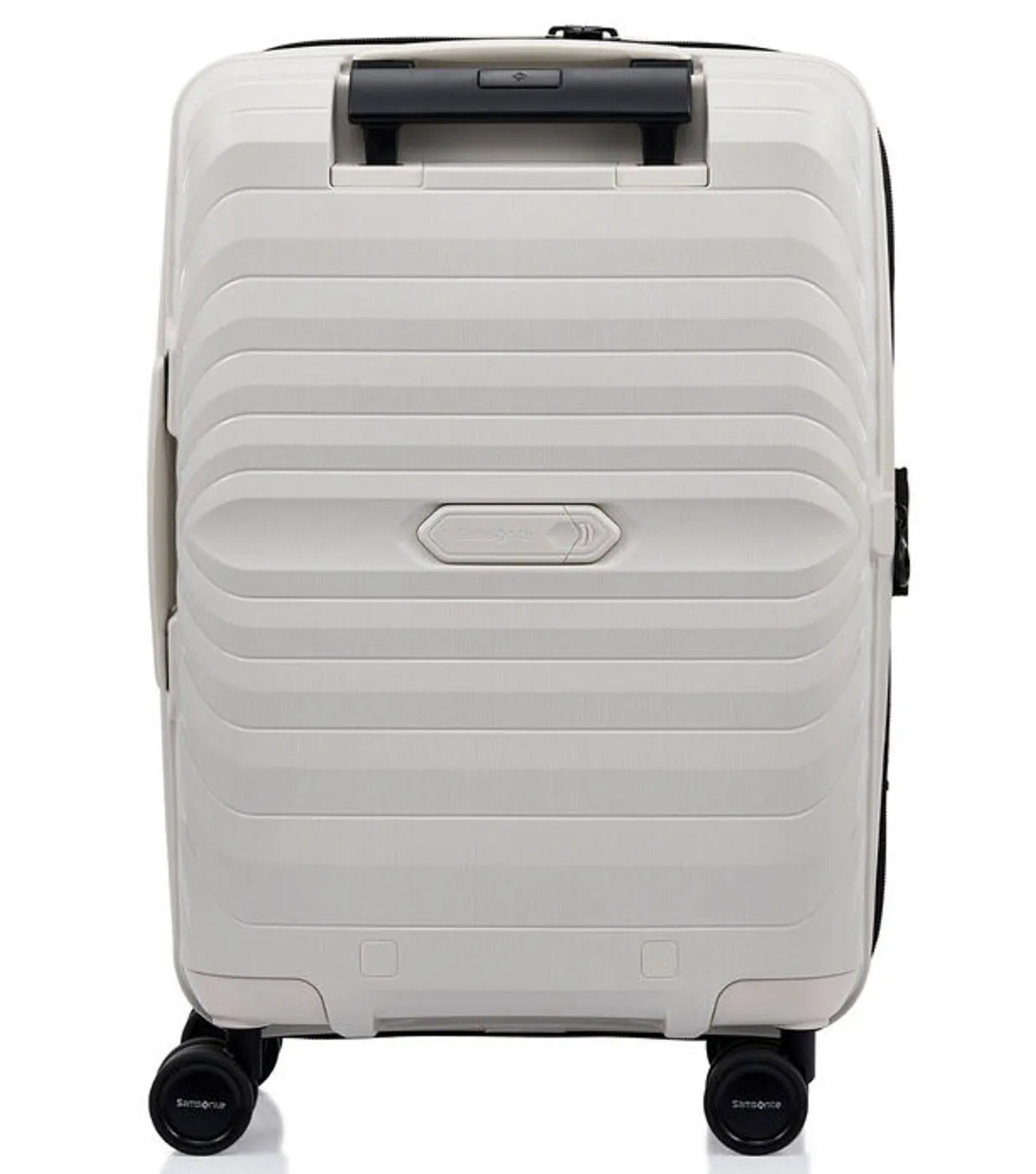 Push button, retractable handle