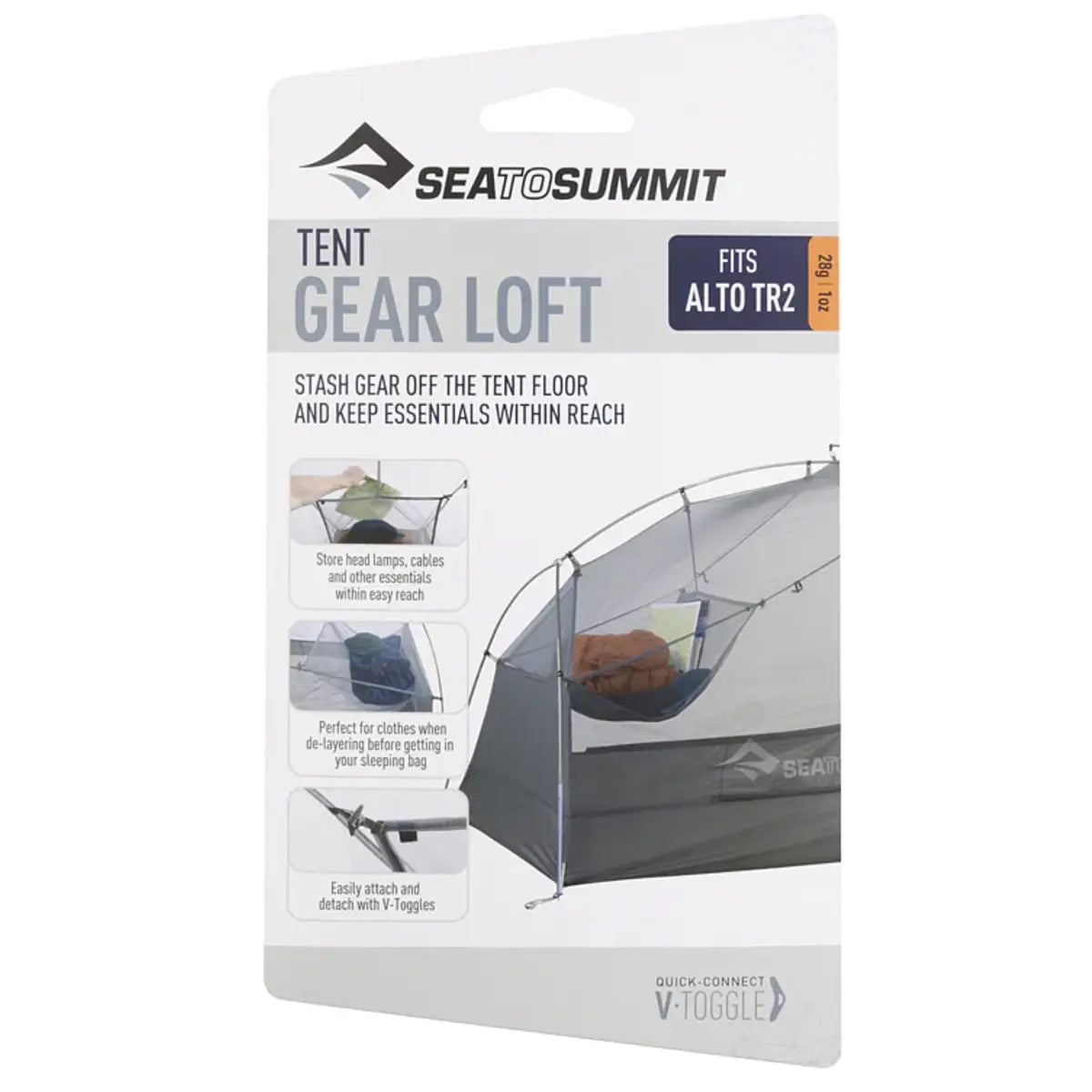 Sea To Summit Alto TR2 Gear Loft (2 Person) - Grey