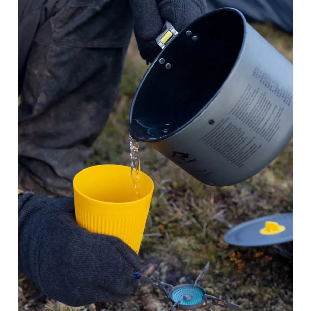 Sea To Summit Frontier Ultralight One 1.3L Pot Cook Set - 3 Piece (Yellow)