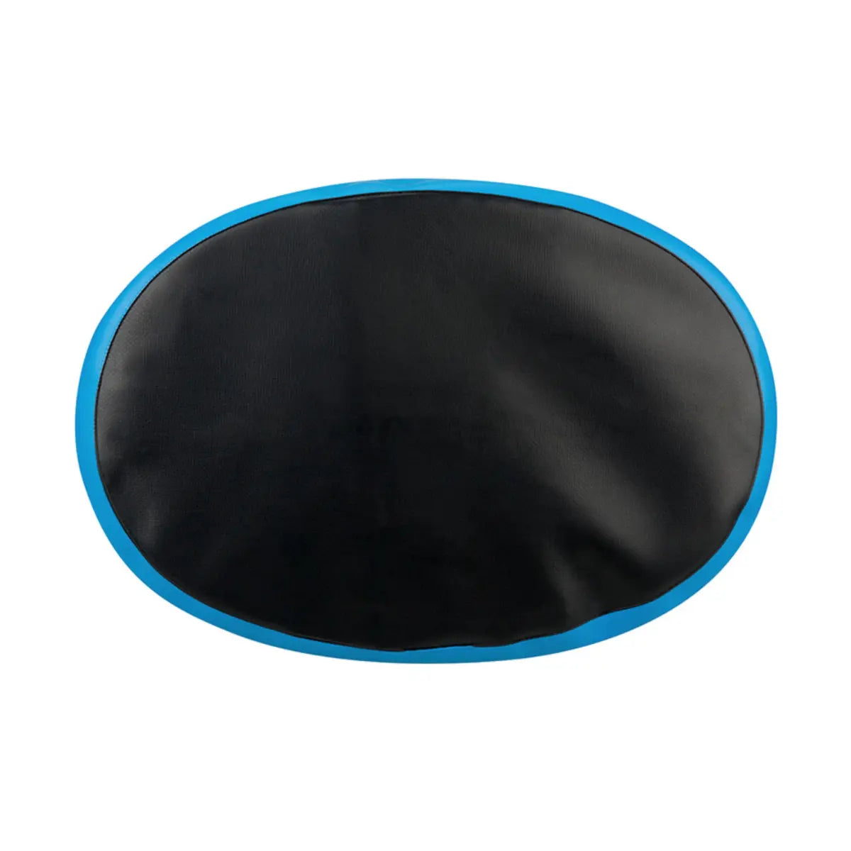 Oval base to resist rolling