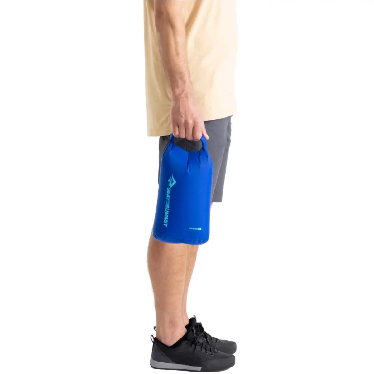 Roll-top closure secured with the patented Field Repair Buckle for a reliable seal