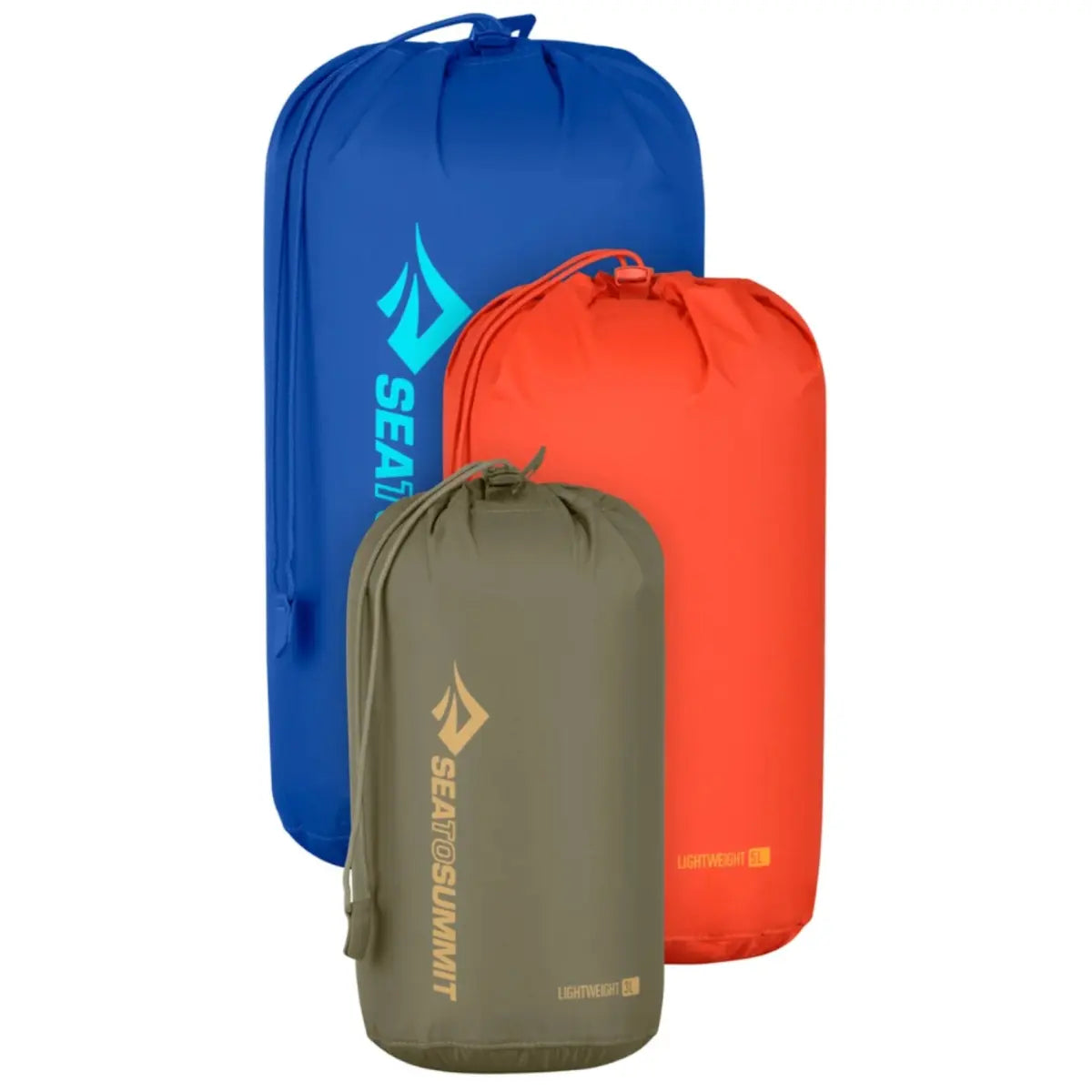 Sea To Summit Lightweight Stuff Sack Set 3, 5, 8L Multi - Colour