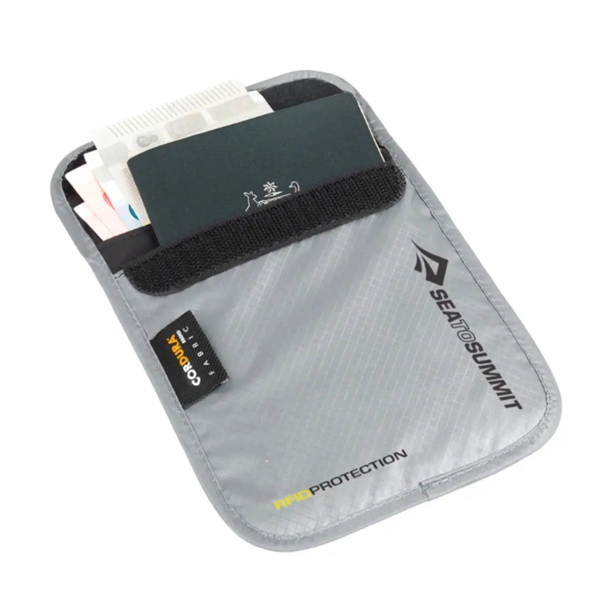 Sea to Summit Neck Pouch with RFID - High Rise Grey