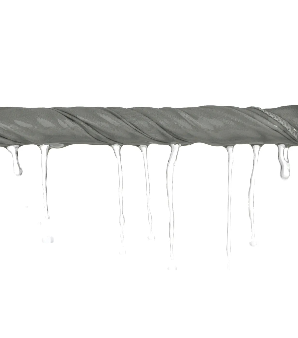 Absorbs three times its own weight in water