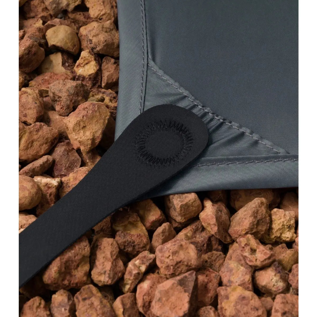 Strong Hypalon perimeter attachment points are flexible and secure