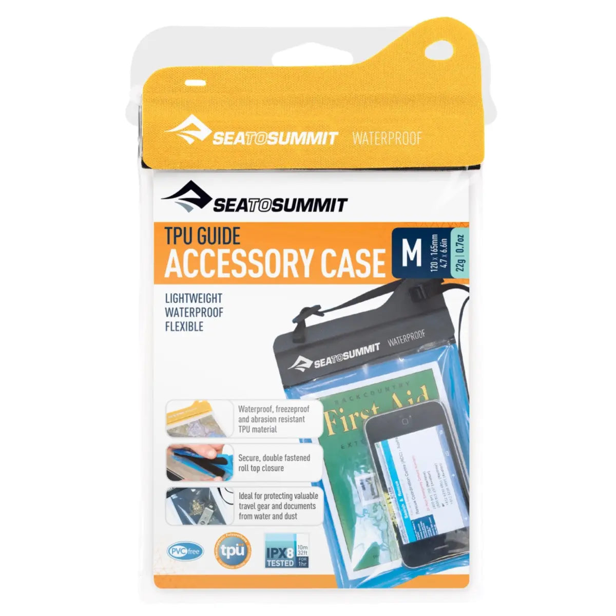 Sea to Summit TPU Guide Waterproof Accessory Case : Medium - Yellow