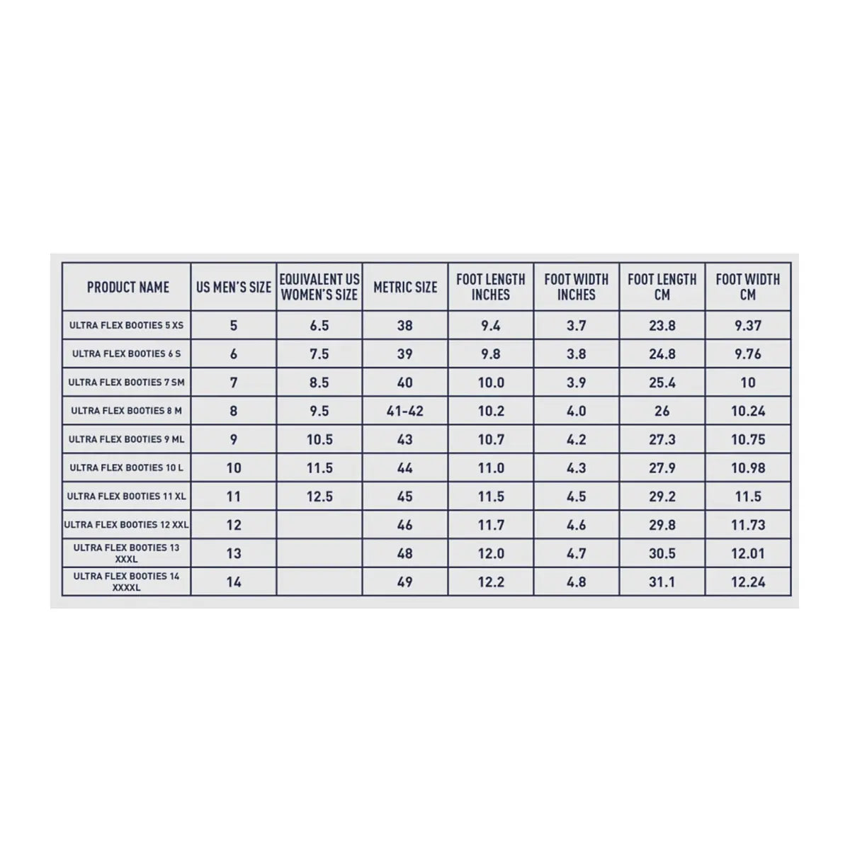 Sea To Summit Ultra Flex Booties - Size 10 US / Large