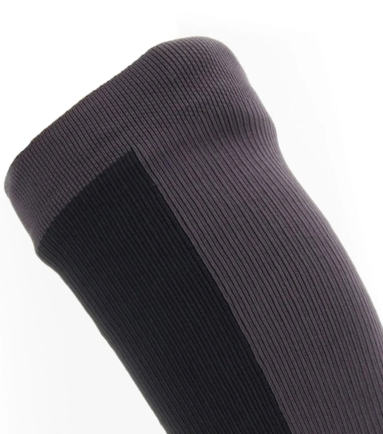 Sealskinz Waterproof Cold Weather Knee Length Socks - Black / Grey - Small