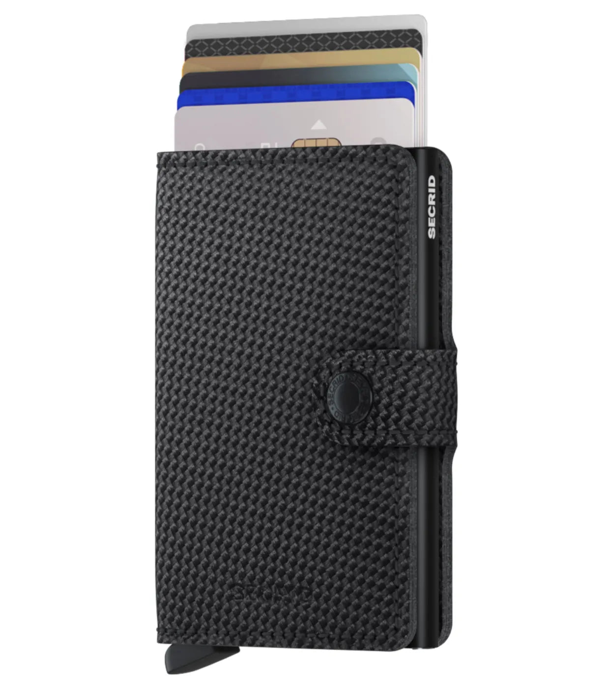 Card Protector holds 4 embossed or 6 flat cards