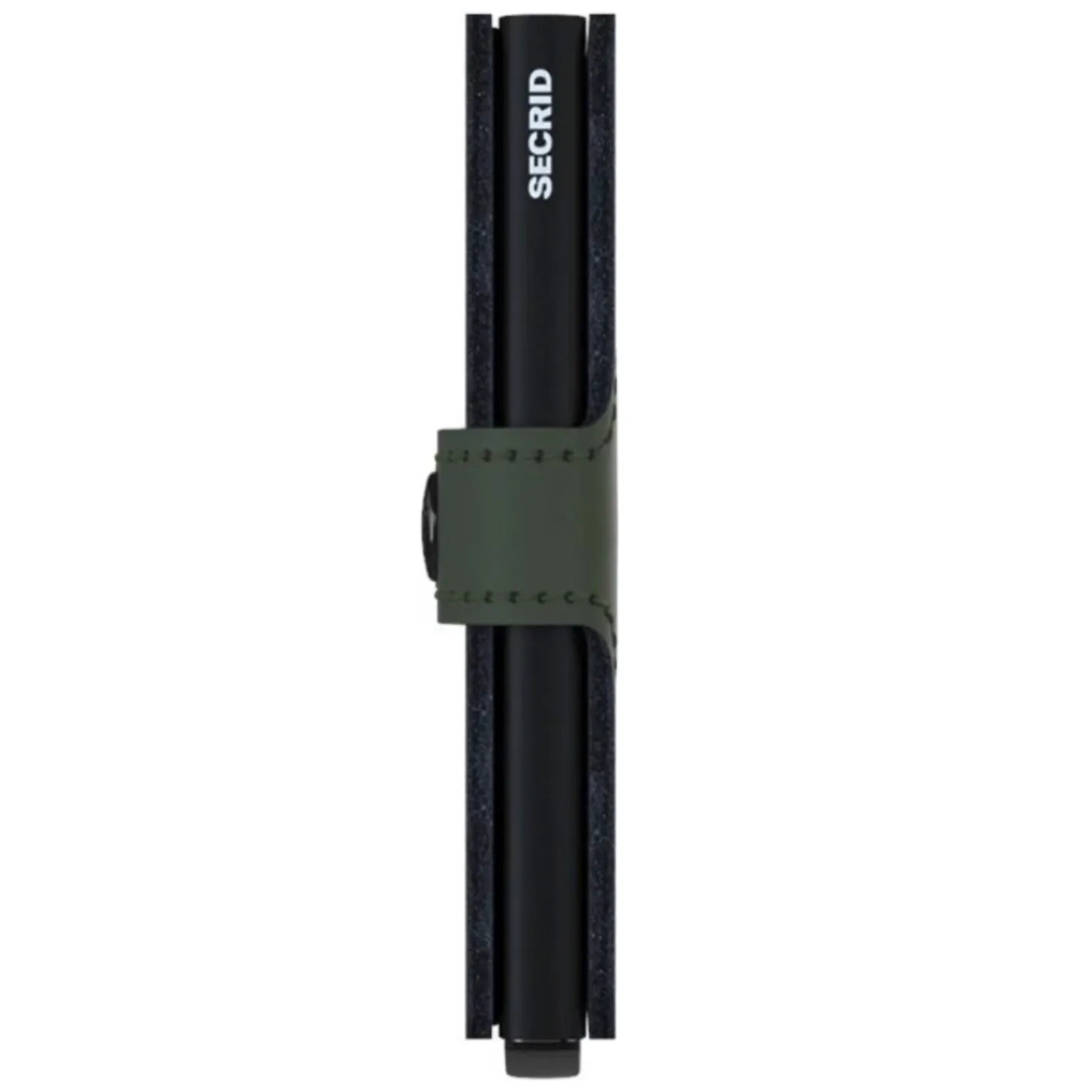 Secrid Miniwallet Compact RFID Wallet - Matte Green / Black