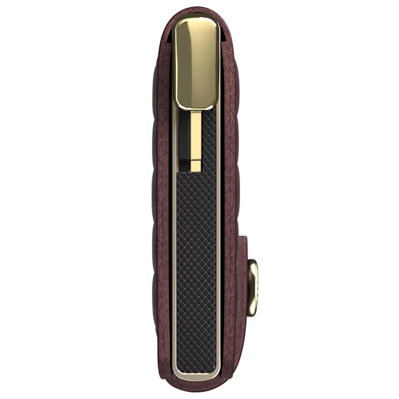 Secrid Premium+ Miniwallet Compact RFID Wallet - Emboss Diamond Bordeaux+
