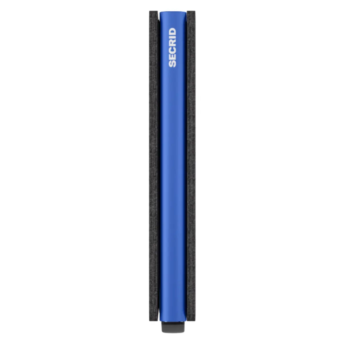 Secrid Slimwallet Compact RFID Wallet - Matte Black / Blue