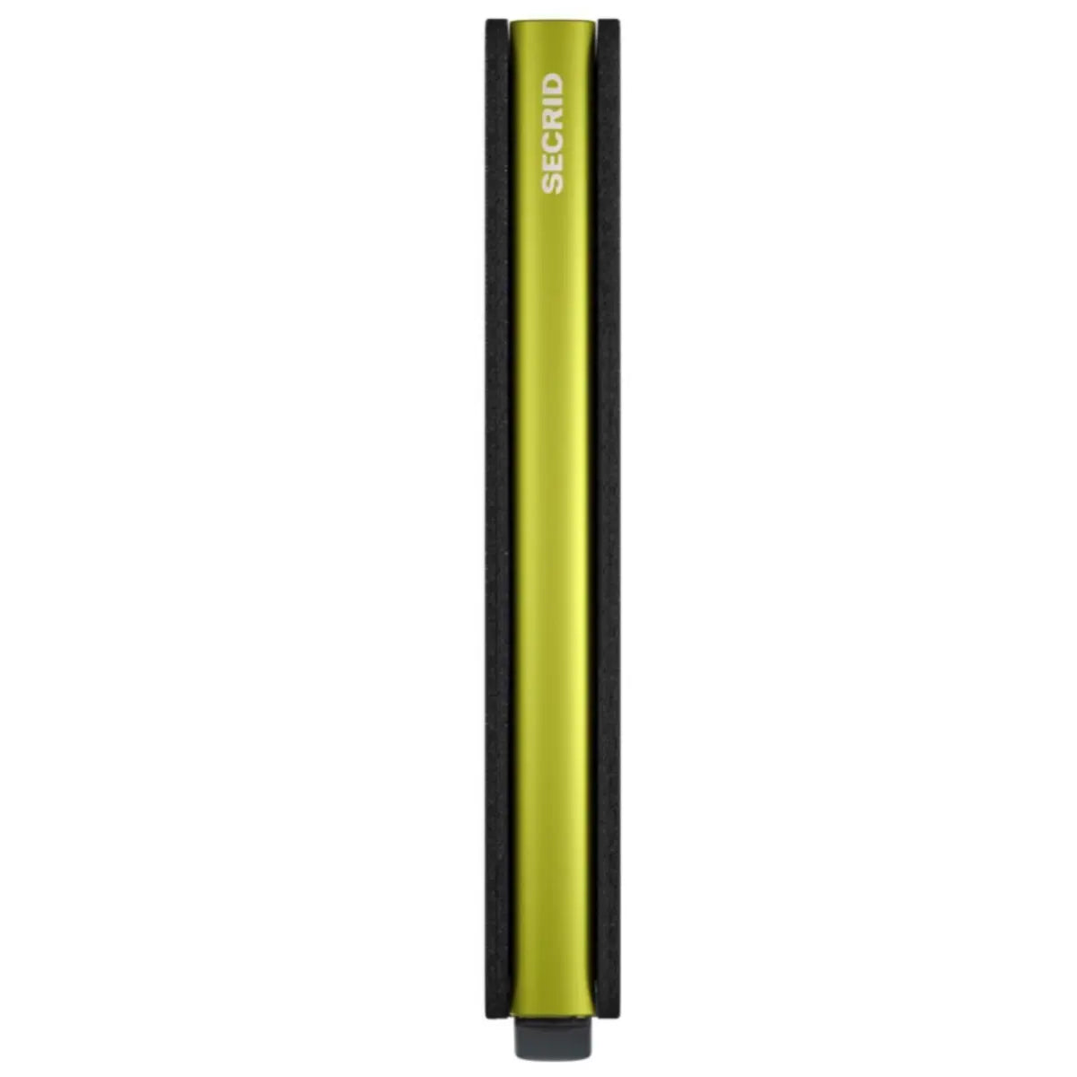 Secrid Slimwallet Compact RFID Wallet - Matte Grey / Lime