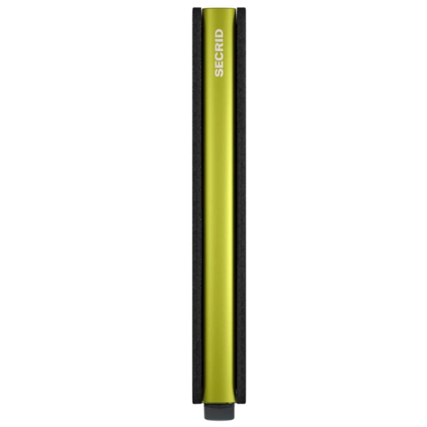 Secrid Slimwallet Compact RFID Wallet - Matte Grey / Lime