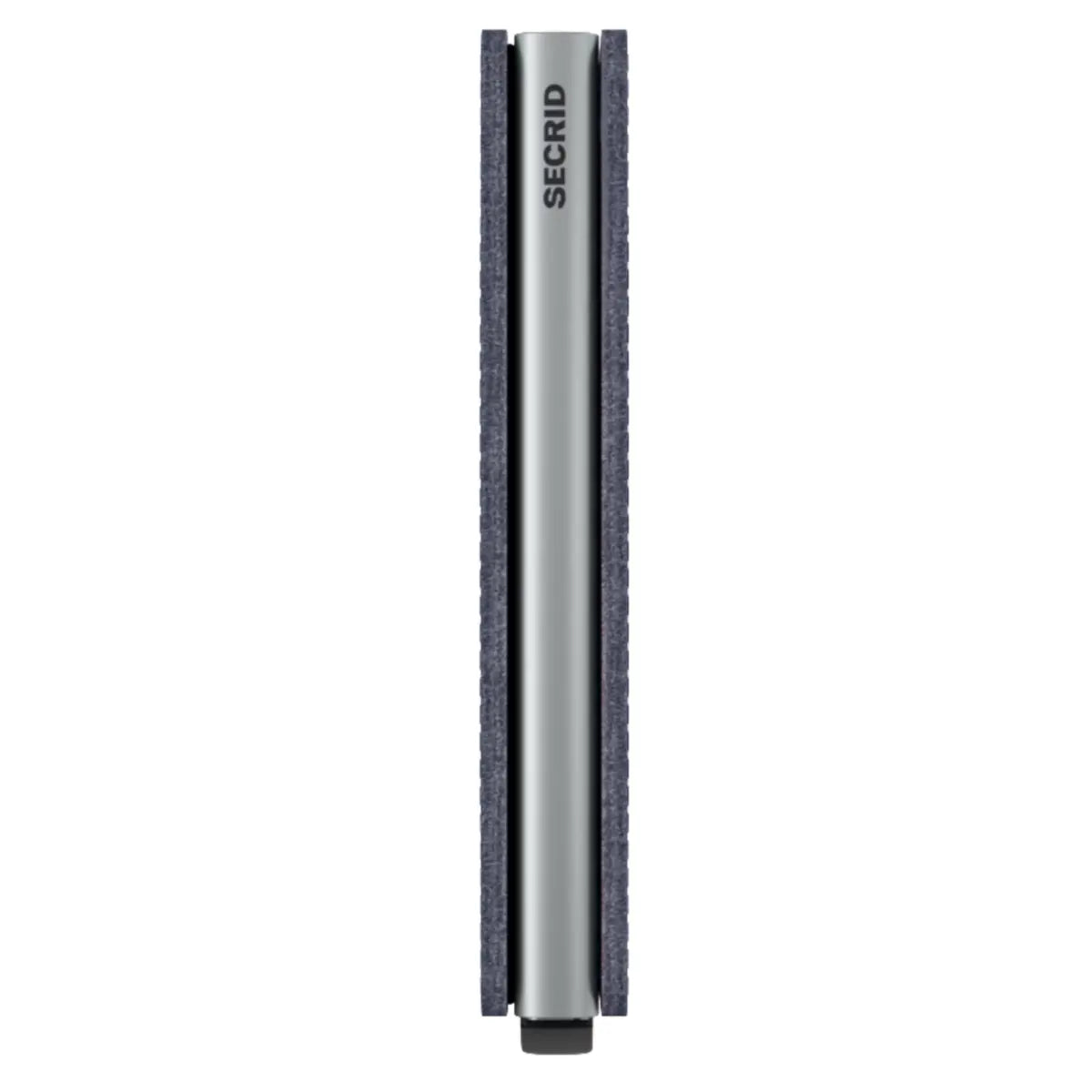 Secrid Slimwallet Compact RFID Wallet - Veg Tanned Navy / Silver