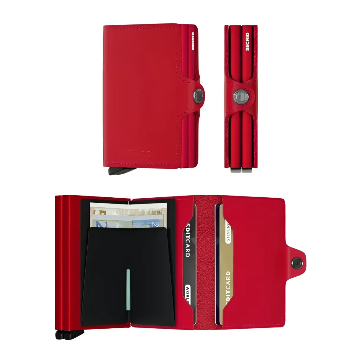 Twinwallet - Red/Red
