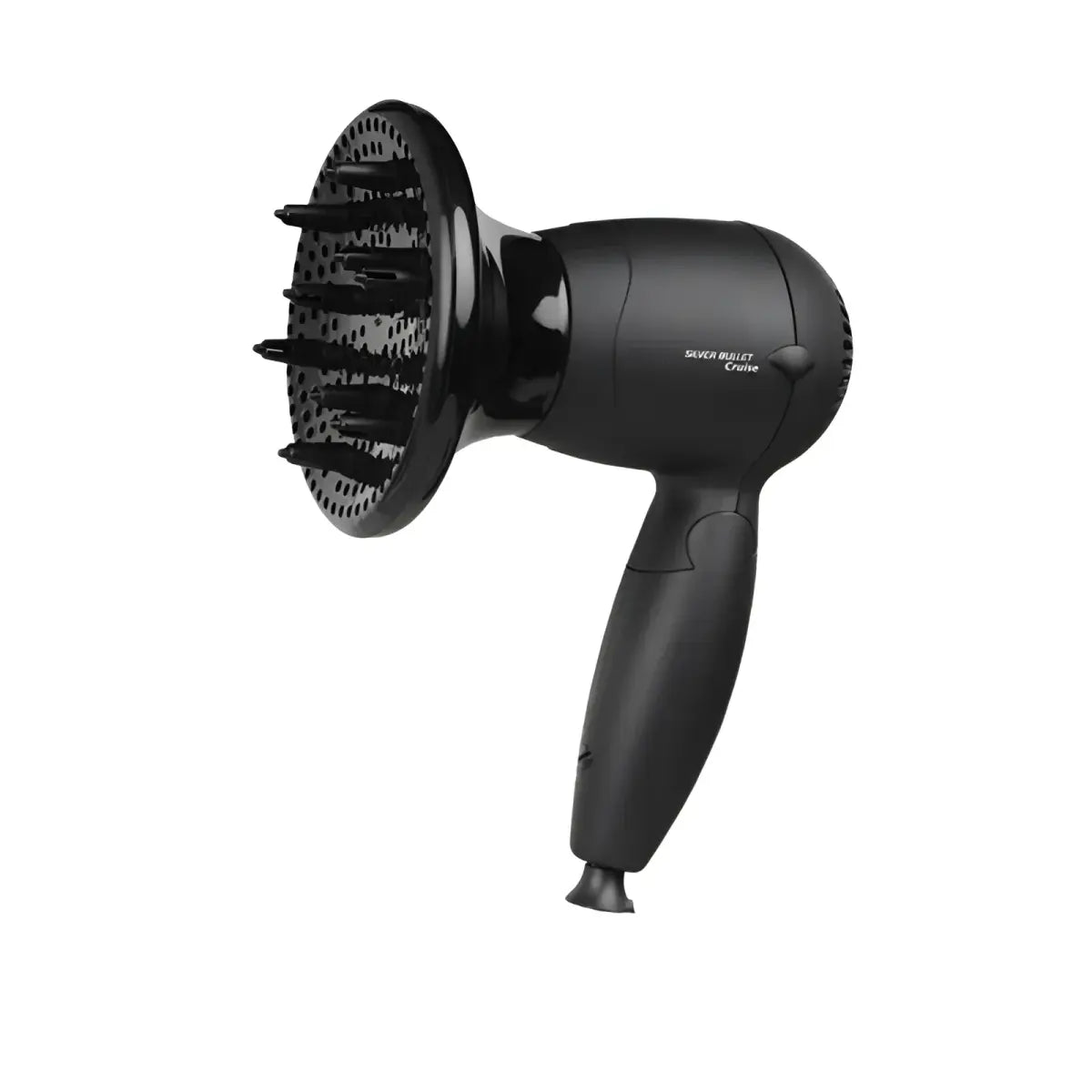 Finger diffuser attachment for drying curly or wavy hair