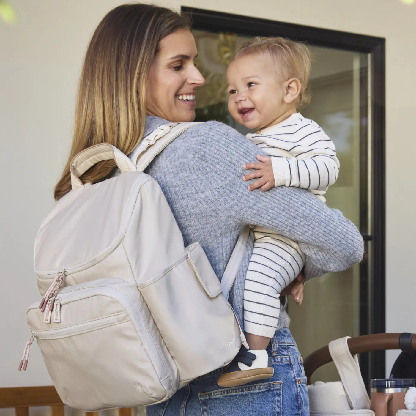 Skip Hop Forma Next Nappy Backpack - Oat