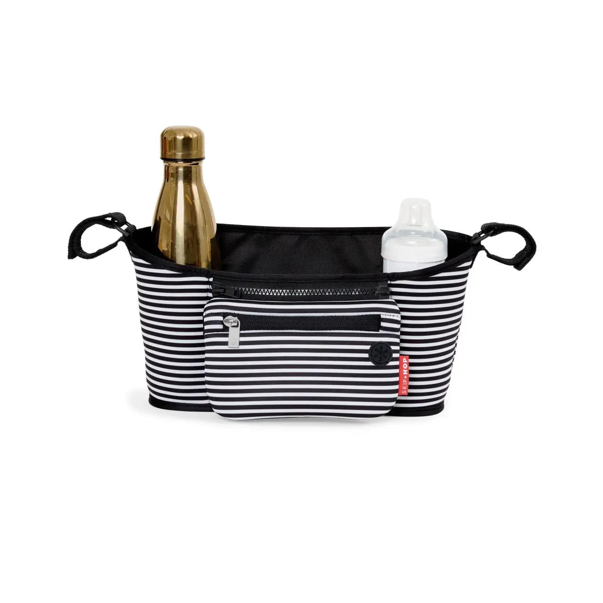 Insulated drink holders stretch to fit most cup and bottles