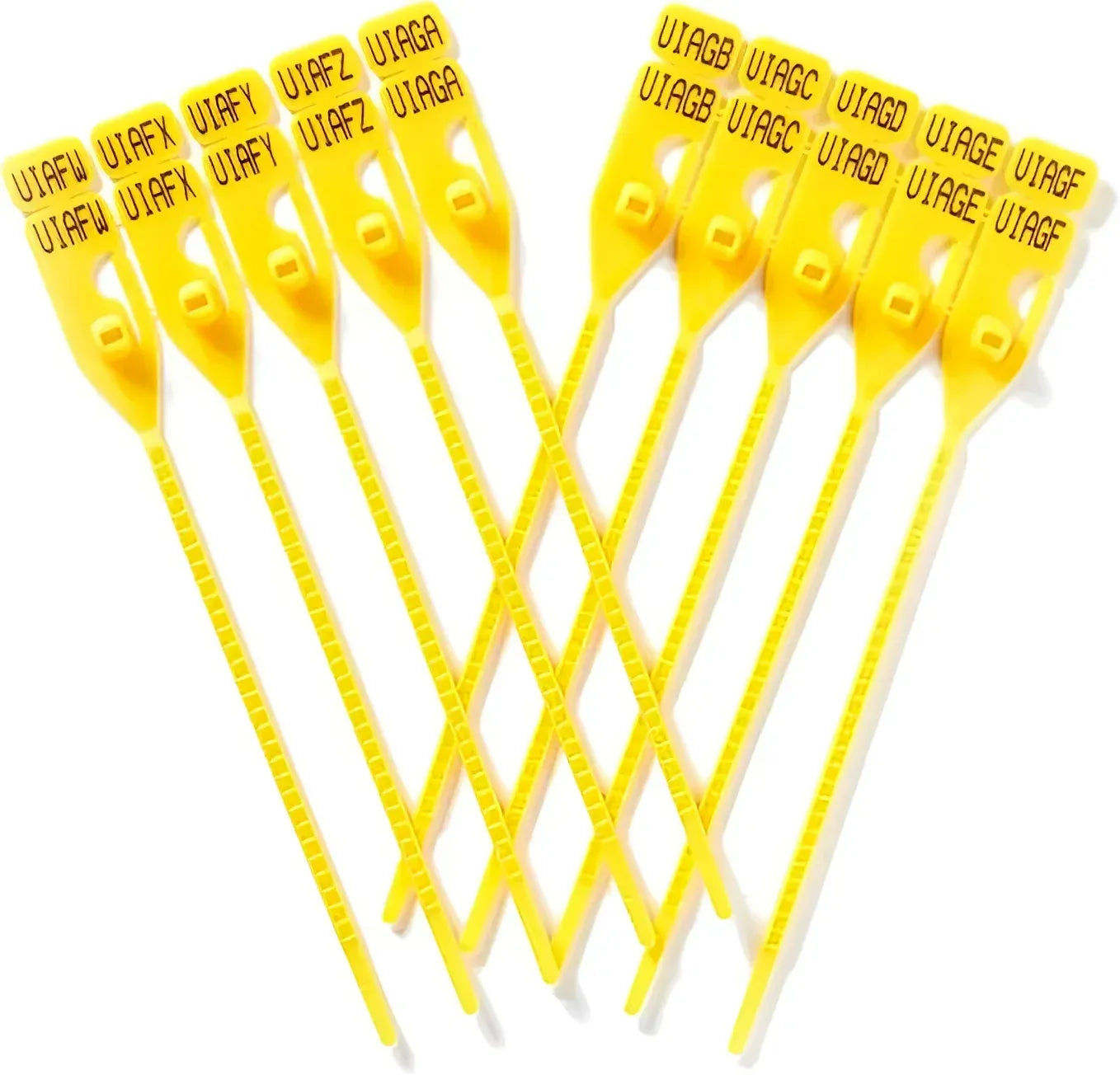 TamperTell Suitcase Deluxe Security Seals: 20 Pack