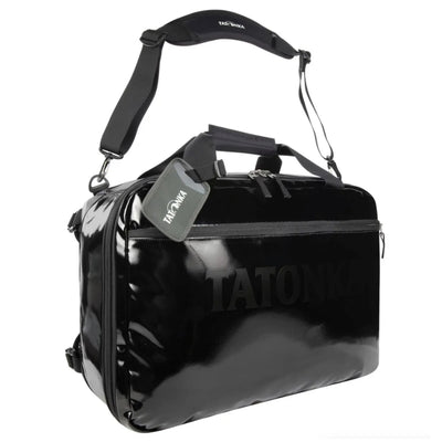 Tatonka 35L Flight Barrel Bag - Carry-On Duffel Backpack - Black