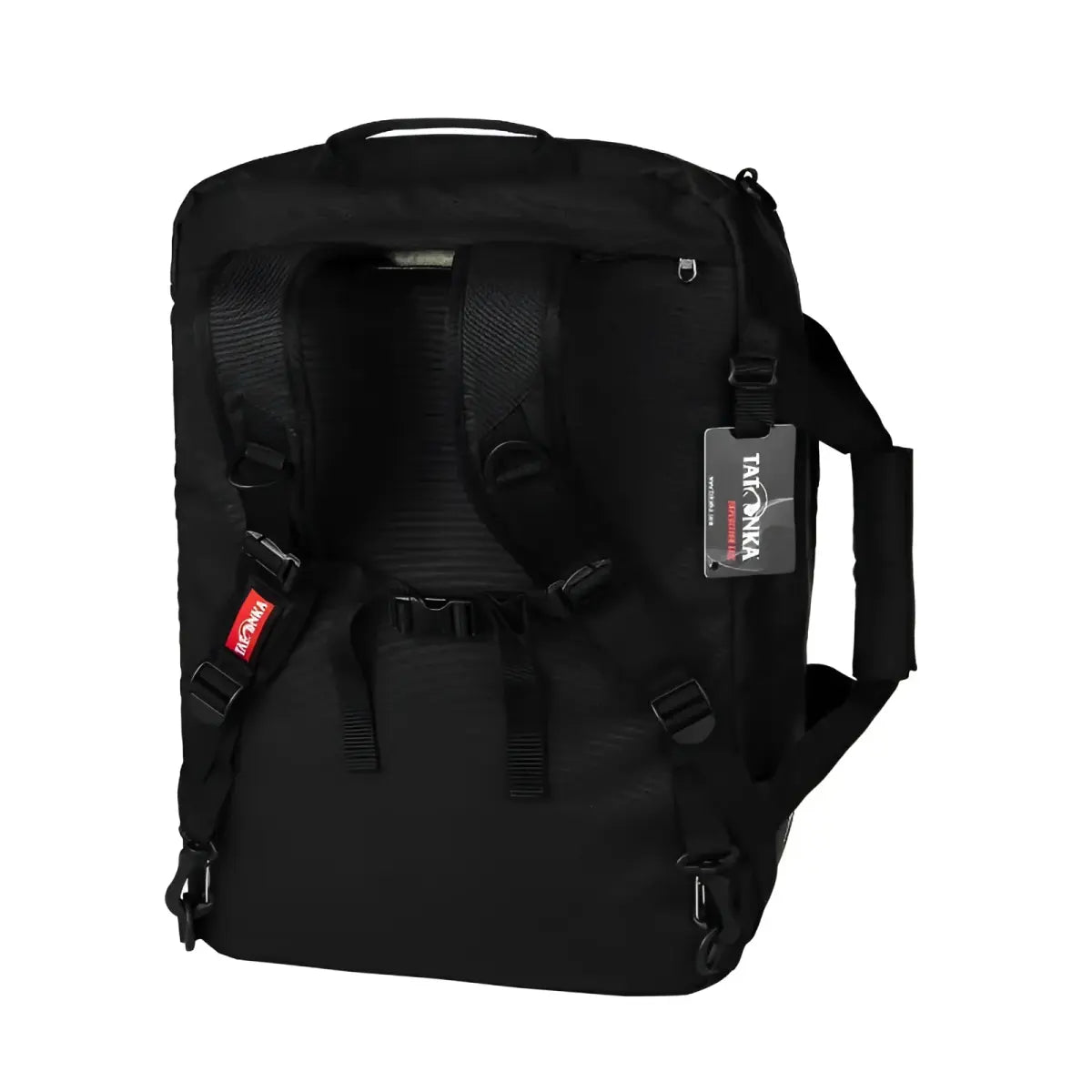 Two stowable shoulder straps