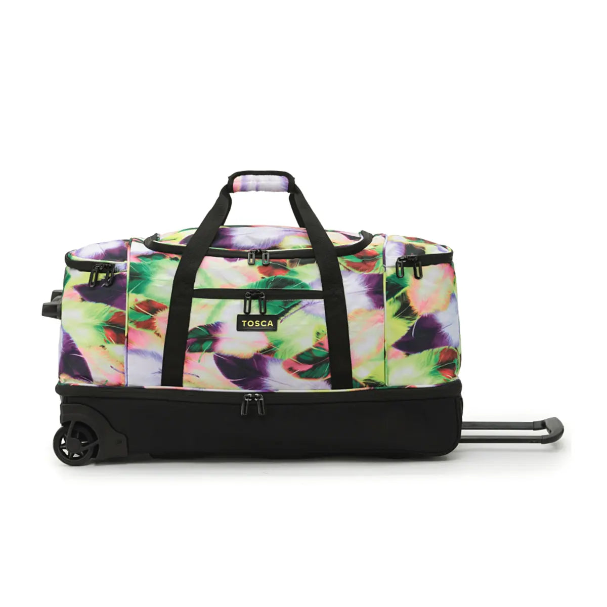 External pockets keep smaller items easily accessible