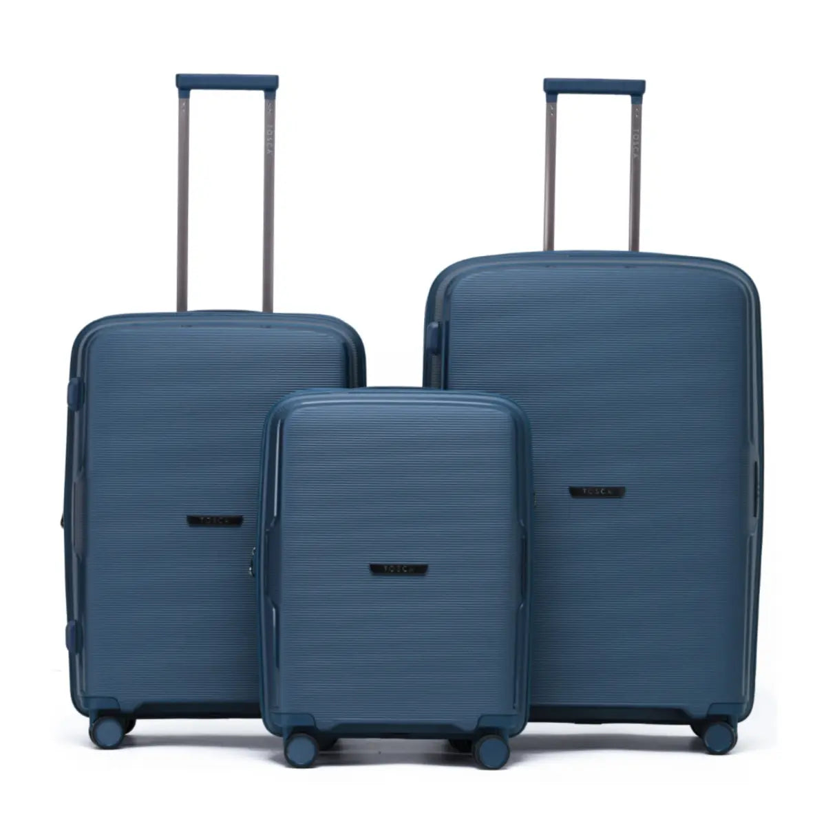 Tosca Bel-Air Suitcase Set of 3 - Blue (Carry-on Medium Large)