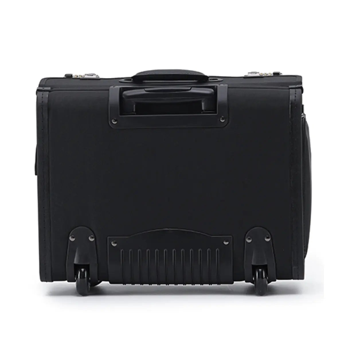 2 wheel construction and push button retractable handle