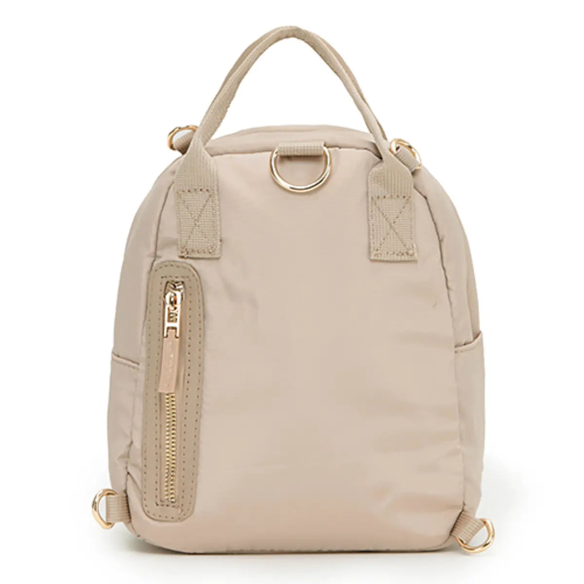 Rear zippered pocket